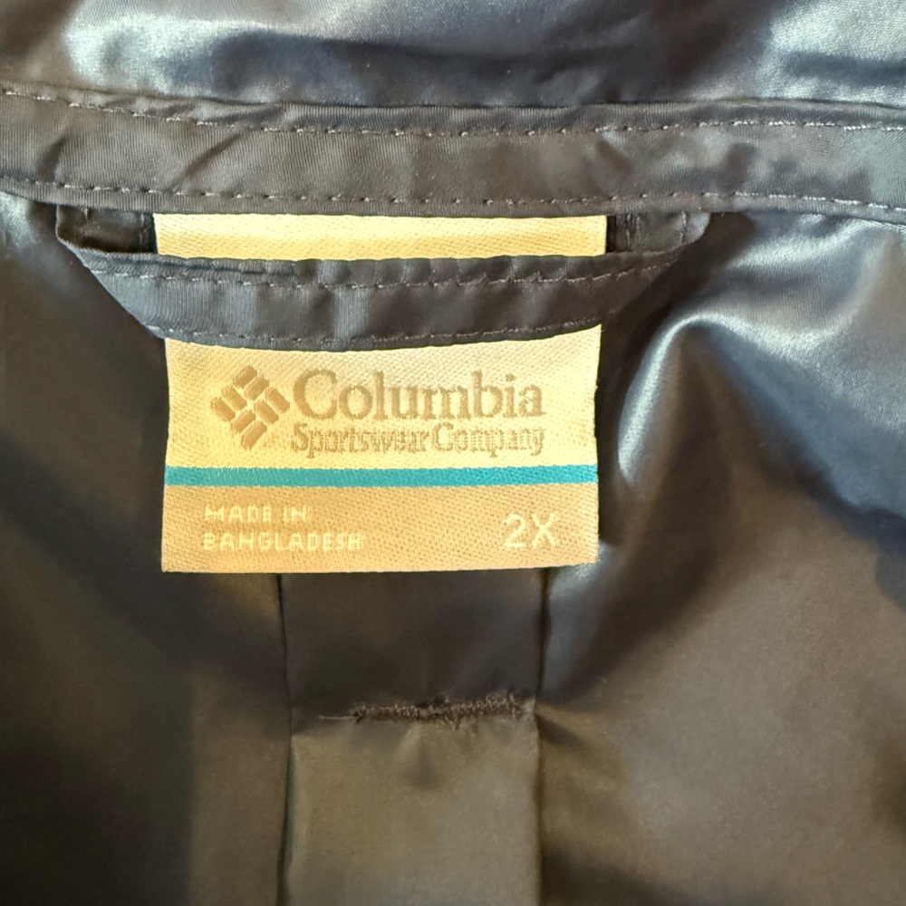 Columbia Plus Size Logo Flash Forward™ Windbreaker
Navy & White w/ Red Accents - Picture 5 of 8